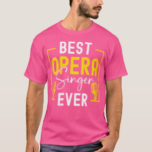 T-shirt Musique féminine chorale chorale chorale opéra cha