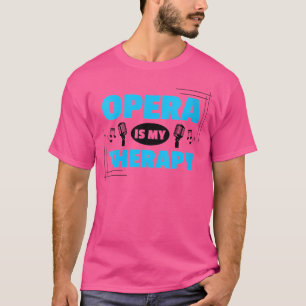 T-shirt Musique féminine chorale chorale chorale opéra cha