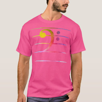 T-shirt Musique guitare Lover Bass Cleff