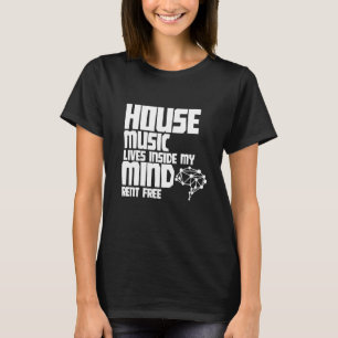 T-shirt Musique House Âme Profonde Funky