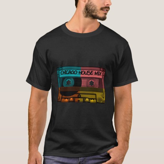 T-shirt Musique House de Chicago (Devant)