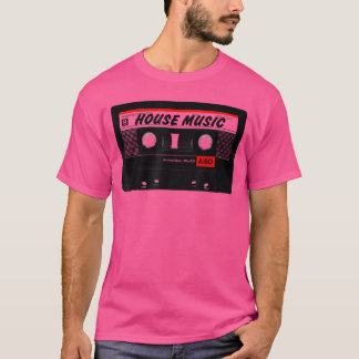 T-shirt Musique House Mitape 90s Audio Cassetteape vintage