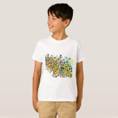 T-shirt Musique instantanée (Devant entier)
