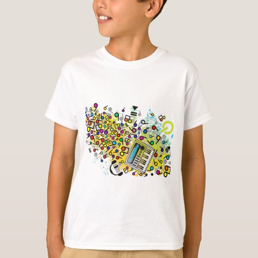 T-shirt Musique instantanée (Devant)
