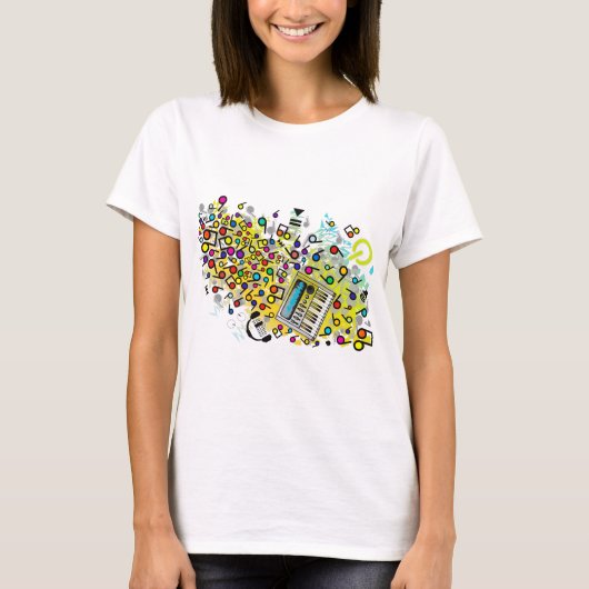 T-shirt Musique instantanée (Devant)