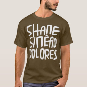 T-shirt Musique irlandaise Shane Sinead Dolores Musique ir