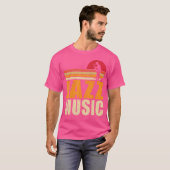T-shirt Musique jazz (Devant entier)
