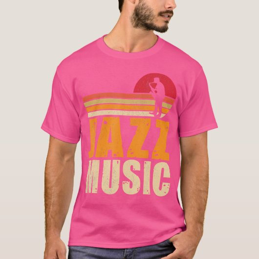 T-shirt Musique jazz (Devant)