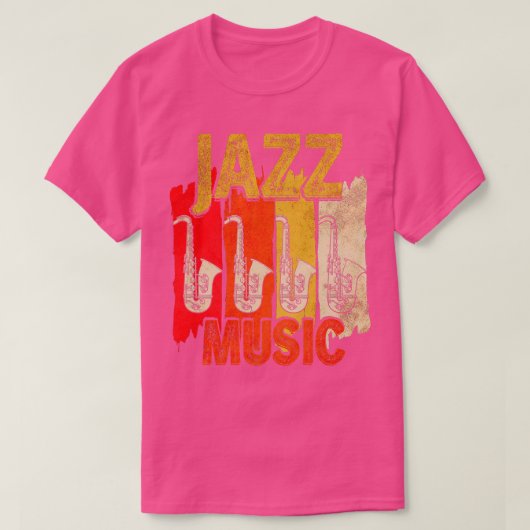 T-shirt Musique jazz 15 (Design devant)