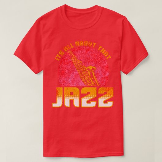 T-shirt Musique jazz 2 (Design devant)