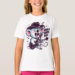 T-shirt Musique Koala Rock'n'roll