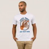 T-shirt Musique live nocturne (Devant entier)