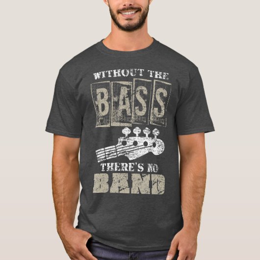 T-shirt Musique Lover Idée Cadeau Basse Lecteur Basse Guit (Devant)