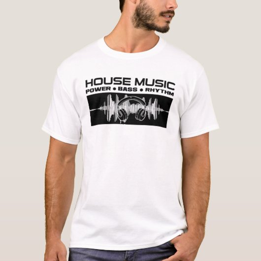 T-shirt Musique Maison En Rythme (Devant)