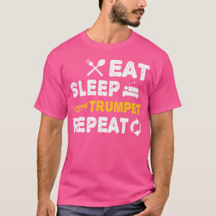 T-shirt Musique Marching Bande Trumpeter Funny Trumpet Pla