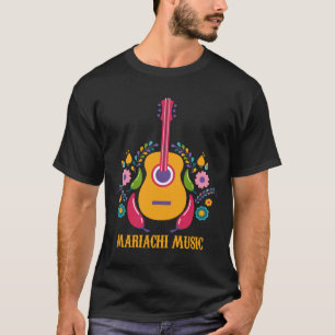 T-shirt Musique Mariachi Vihuela Mexico Band