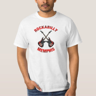 T-shirt Musique Memphis de rockabilly