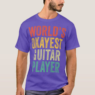 T-shirt Musique musicienne Vinta du joueur de guitare le p
