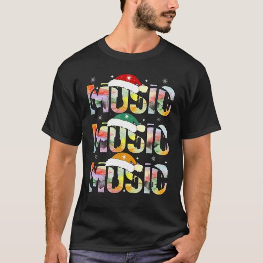 T-shirt Musique NOËL (Devant)