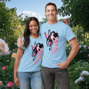 T-shirt Musique Note Fée