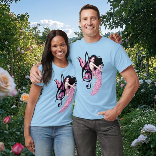 T-shirt Musique Note Fée