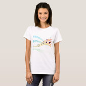T-shirt Musique, notes, clef (Devant entier)