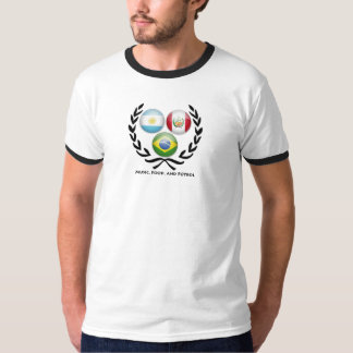 T-shirt Musique, nourriture, et football v. 2