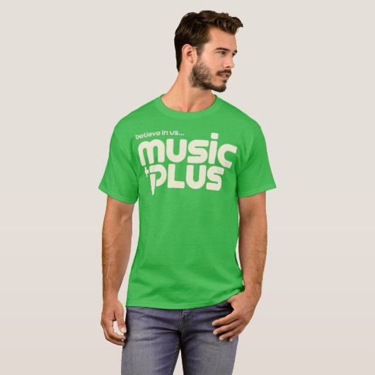 T-shirt Musique Plus (Devant entier)