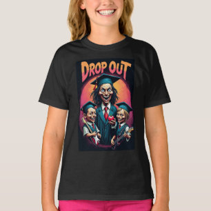T-shirt Musique Pop Concert Enfants Abandon scolaire