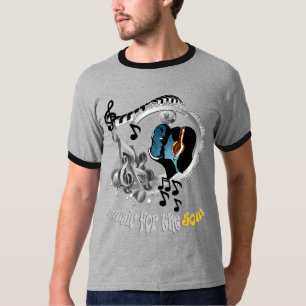 T-shirt Musique pour l'âme