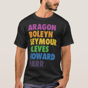 T-shirt Musique Rétro Six La Comédie Musicale Aragon Howar