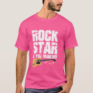 T-shirt Musique Rock And Roll Band Concerician Hard Roc