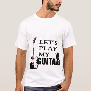 T-shirt Musique Rock Guitare Pour Guitaristes Retro Duo