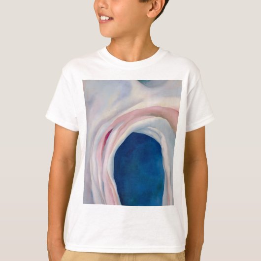 T-shirt Musique rose et bleu par O'Keeffe (Devant)