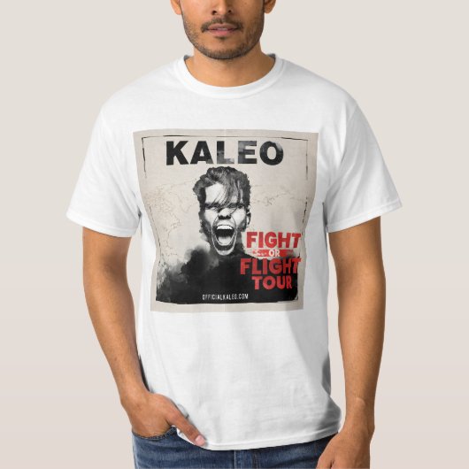 T-shirt " Musique Stream KALEO " (Devant)