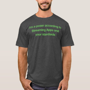 T-shirt Musique Streaming App cadeau