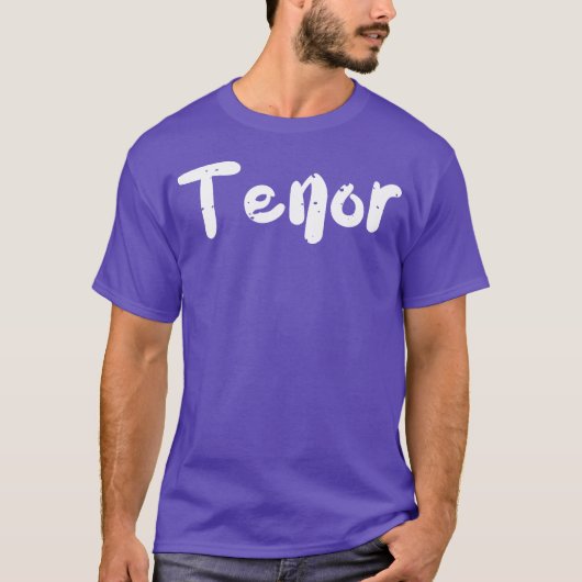 T-shirt Musique Tenor (Devant)