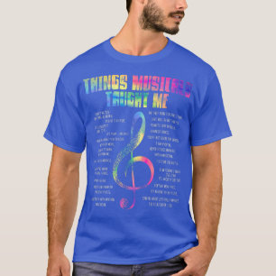 T-shirt Musique Théâtre Things comédies musicales J'ai app