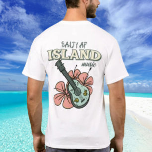 T-shirt Musique très salée de l'île