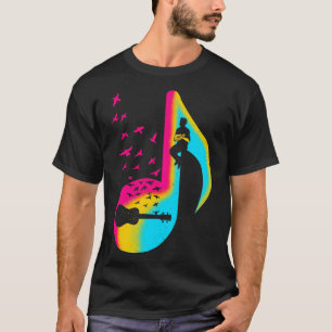 T-shirt Musique Ukulele Player