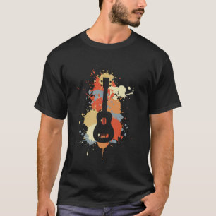 T-shirt Musique Ukulele Rétro Ukulelist