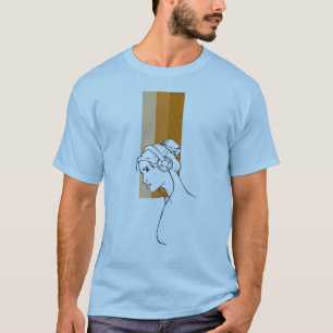 T-shirt Musique vague