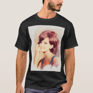 T-shirt Musique Vintage Claudia Actrice Cardinale Cool Gra