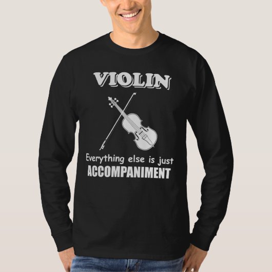 T-shirt Musique violon Plaisanter Funny Violinist Orchestr (Devant)