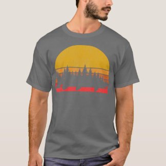 T-shirt Muskie Pine Forest Treeline Muskie Fishing