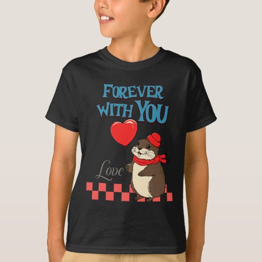 T-shirt Muskrat Love Forever With You  (Devant)