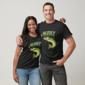 T-shirt Musky Hunter Fisherman Design tendance (Unisexe)