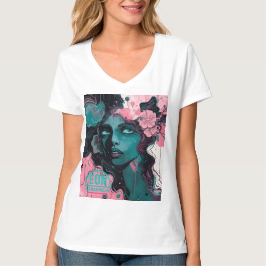 T-SHIRT MUSSA FLORAL (Devant)