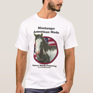 T-shirt Mustang : Américain fait