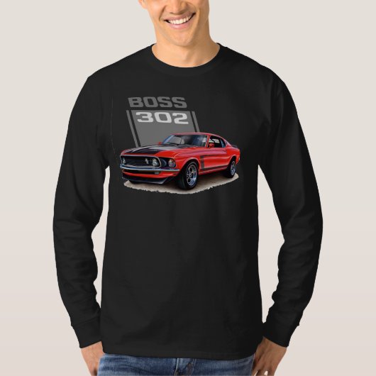 T-shirt Mustang Boss 302 (Devant)